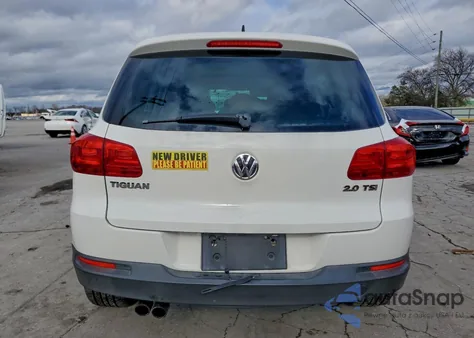 2012 Volkswagen Tiguan S from USA, damaged, VIN WVGAV7AX0CW576792
